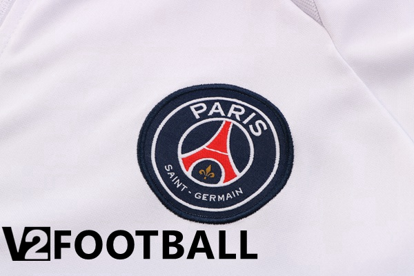 Paris Saint Germain Training Jacket Suit White 2022/2023