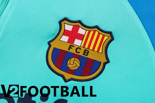 FC Barcelona Training Tracksuit Blue Green 2022/2023