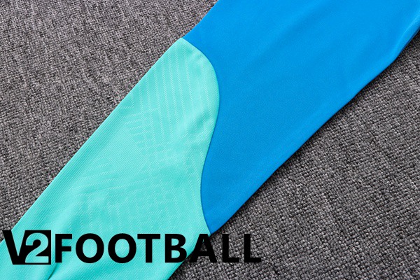 FC Barcelona Training Tracksuit Blue Green 2022/2023