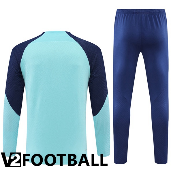 Atletico Madrid Training Tracksuit Blue 2022/2023