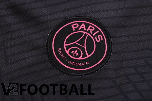 Paris Saint Germain Training Tracksuit Black Blue 2022/2023