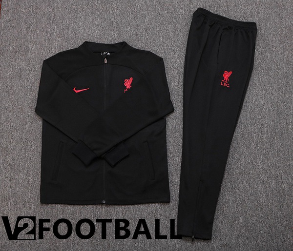 FC Liverpool Training Jacket Suit Black 2022/2023