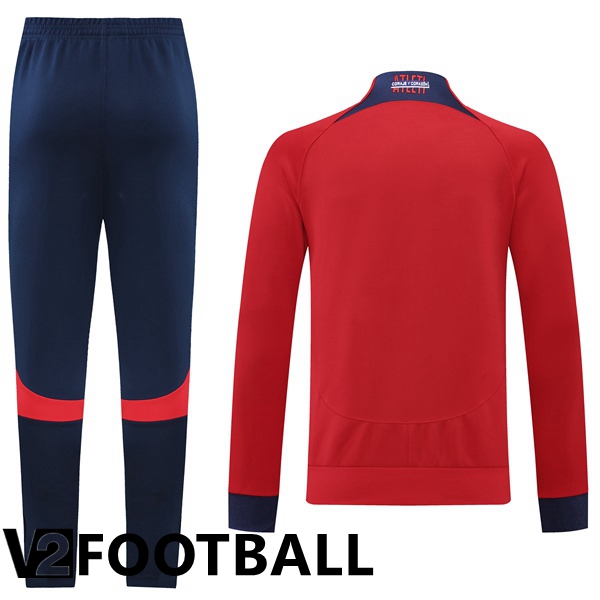 Atletico Madrid Training Jacket Suit Red 2022/2023