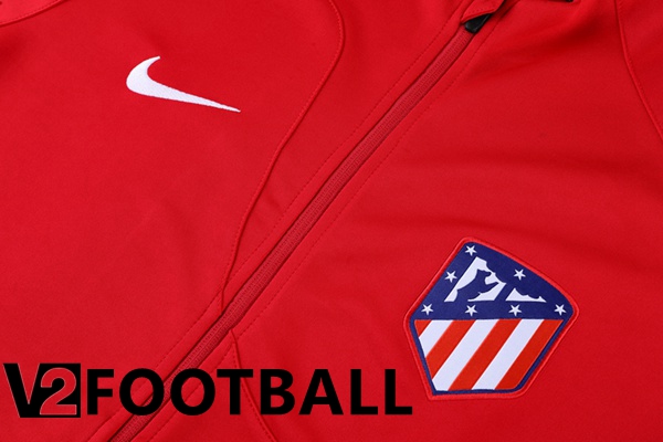 Atletico Madrid Training Jacket Suit Red 2022/2023