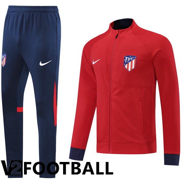 Atletico Madrid Training Jacket Suit Red 2022/2023