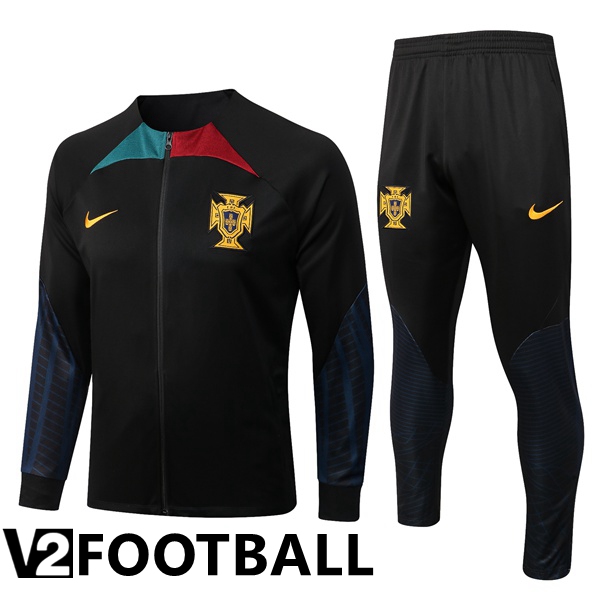 Portugal Training Jacket Suit Black 2022/2023