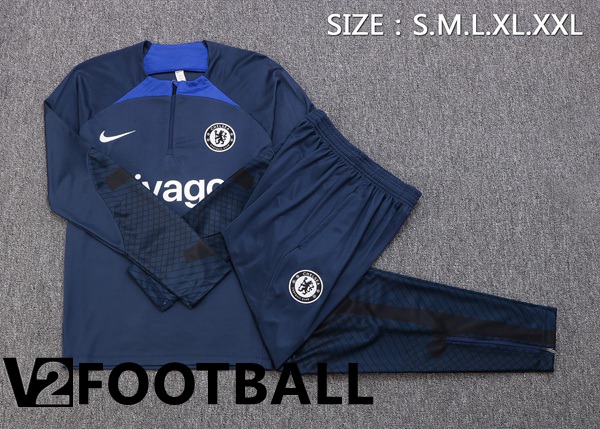 FC Chelsea Training Jacket Suit Blue 2022/2023