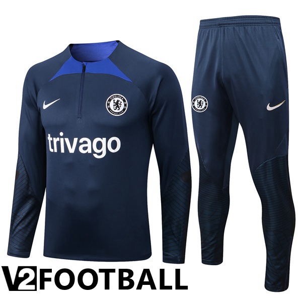 FC Chelsea Training Jacket Suit Blue 2022/2023