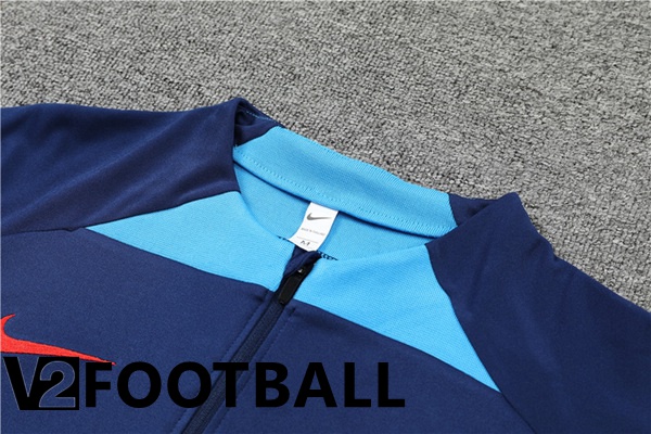 FC Barcelona Training Jacket Suit Blue 2022/2023