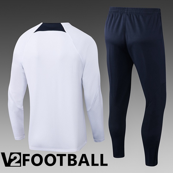 Paris Training Jacket Suit PSG White 2022/2023