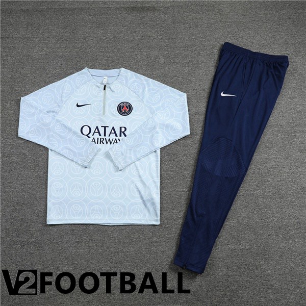 Paris Saint Germain Training Tracksuit Grey 2022/2023