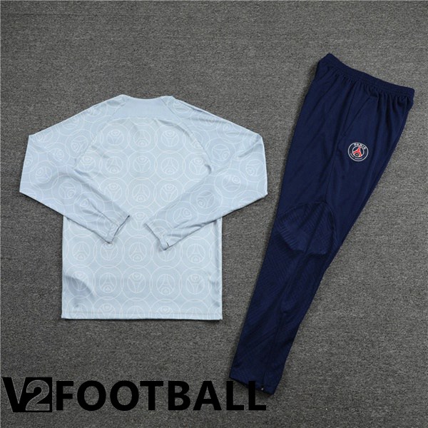 Paris Saint Germain Training Tracksuit Grey 2022/2023