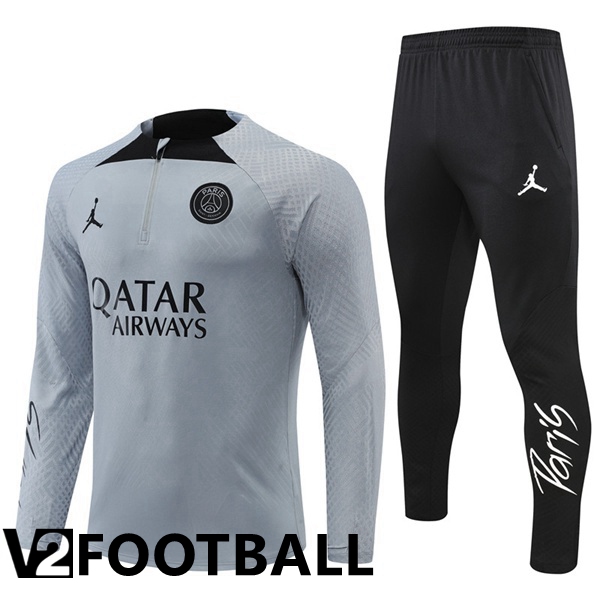 Paris Saint Germain Training Tracksuit Grey 2022/2023