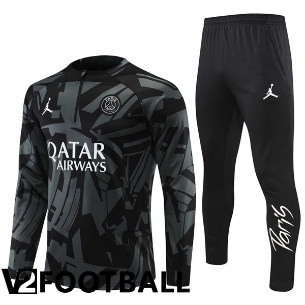 Paris Saint Germain Training Tracksuit Black 2022/2023