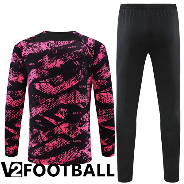 Paris Saint Germain Training Tracksuit Pink Black 2022/2023