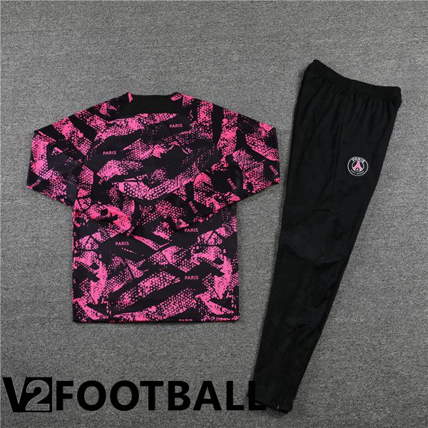 Paris Saint Germain Training Tracksuit Pink Black 2022/2023