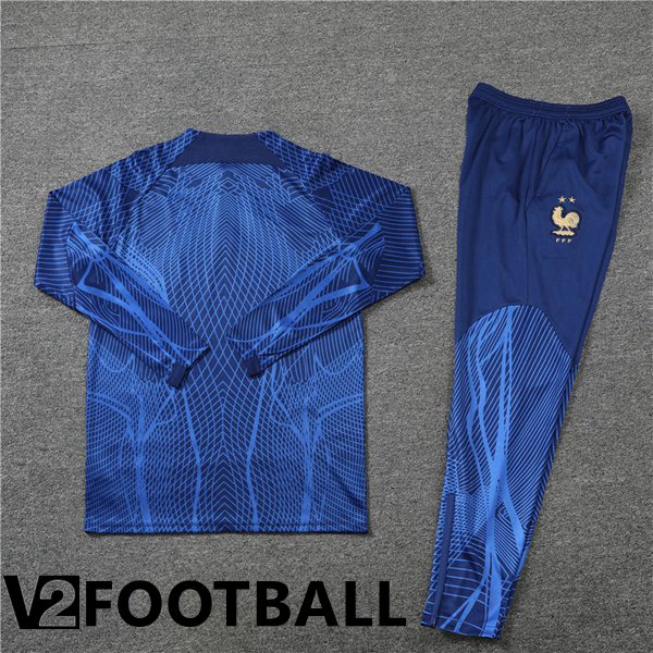 France Training Tracksuit Blue 2022/2023