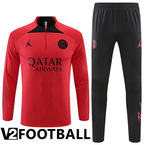 Paris Saint Germain Training Tracksuit Red 2022/2023