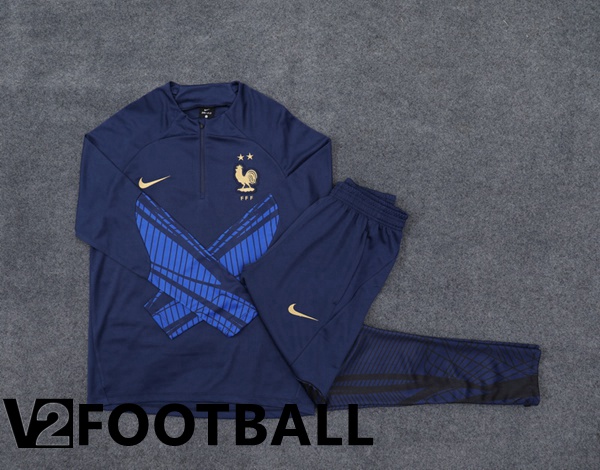 France Training Tracksuit Cyan 2022/2023