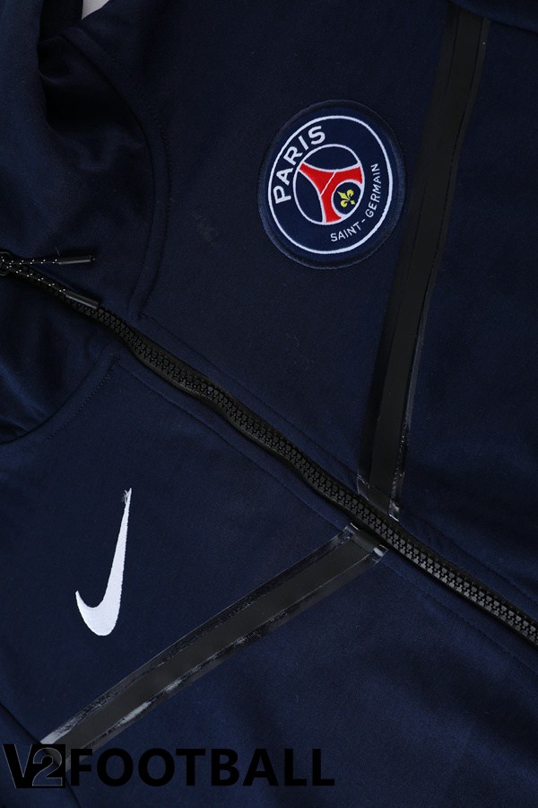 Paris Saint Germain Training Tracksuit Hoodie Royal Blue 2022/2023