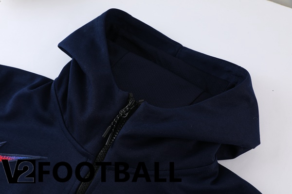 FC Barcelona Training Tracksuit Hoodie Royal Blue 2022/2023