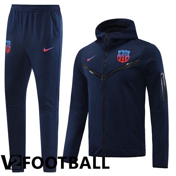 FC Barcelona Training Tracksuit Hoodie Royal Blue 2022/2023