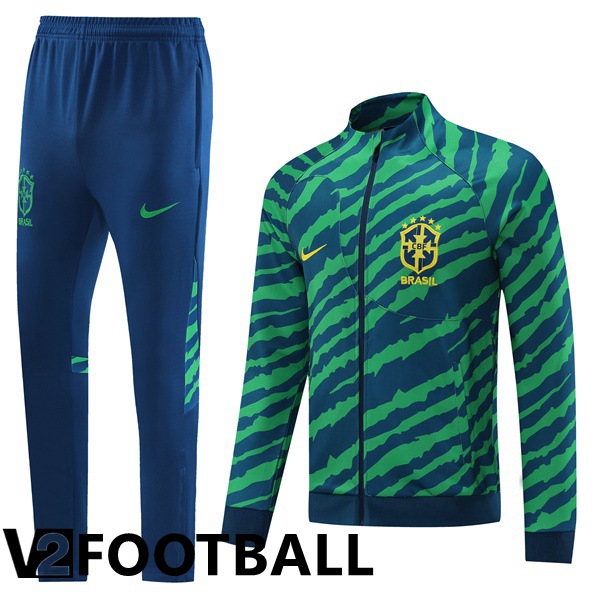 Brazil Training Jacket Suit Green 2022/2023