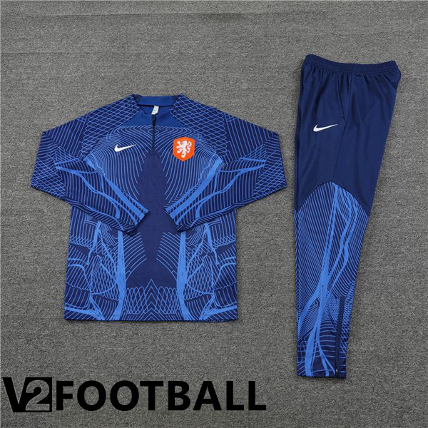 Netherlands Training Tracksuit Royal Blue 2022/2023