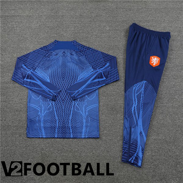 Netherlands Training Tracksuit Royal Blue 2022/2023