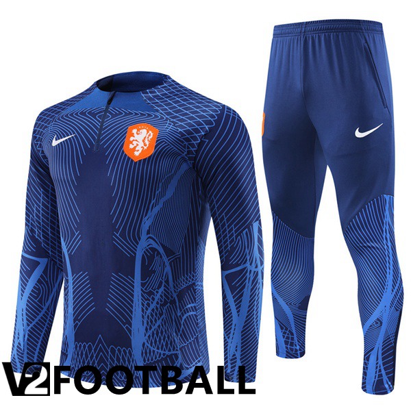 Netherlands Training Tracksuit Royal Blue 2022/2023