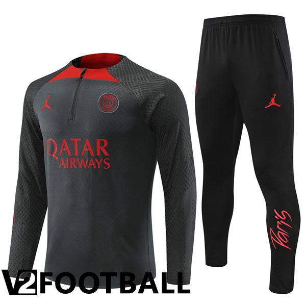 Paris Saint Germain Training Tracksuit Grey 2022/2023