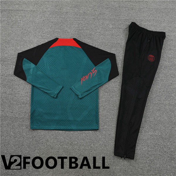 Paris Saint Germain Training Tracksuit Green 2022/2023