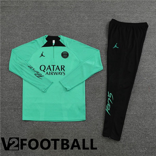 Paris Saint Germain Training Tracksuit Green 2022/2023