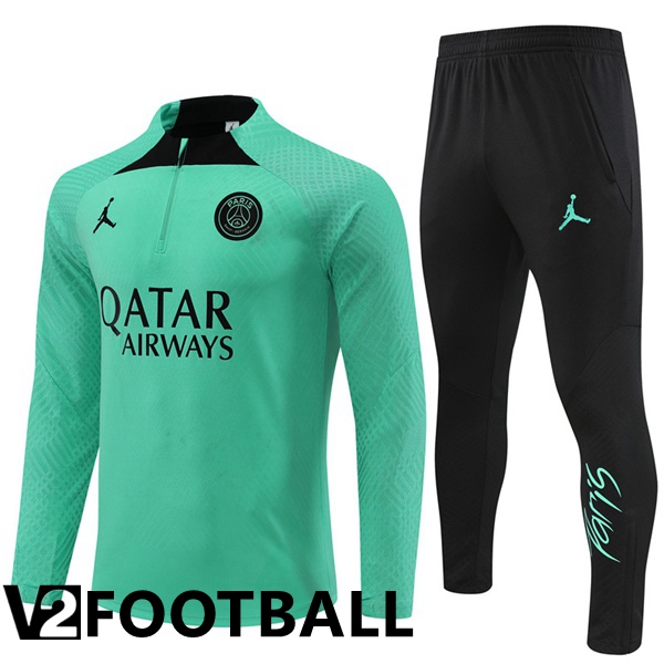 Paris Saint Germain Training Tracksuit Green 2022/2023