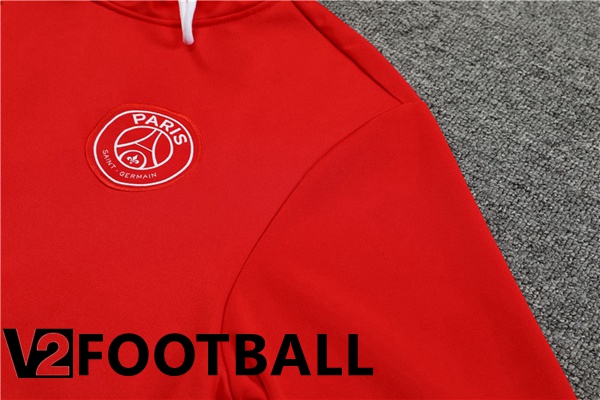 Paris Saint Germain Training Tracksuit Hoodie Red 2022/2023