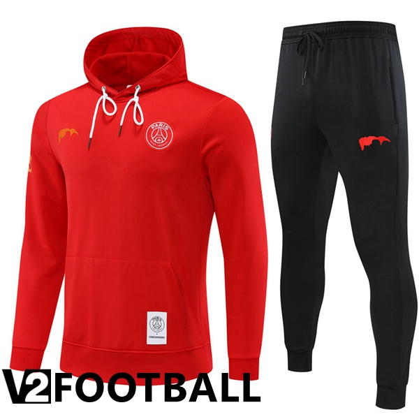 Paris Saint Germain Training Tracksuit Hoodie Red 2022/2023