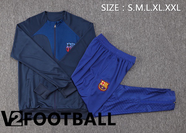 FC Barcelona Training Jacket Suit Royal Blue 2022/2023