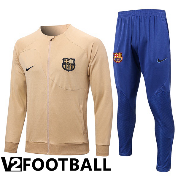 FC Barcelona Training Jacket Suit Brown 2022/2023