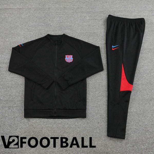 FC Barcelona Training Jacket Suit Black 2022/2023