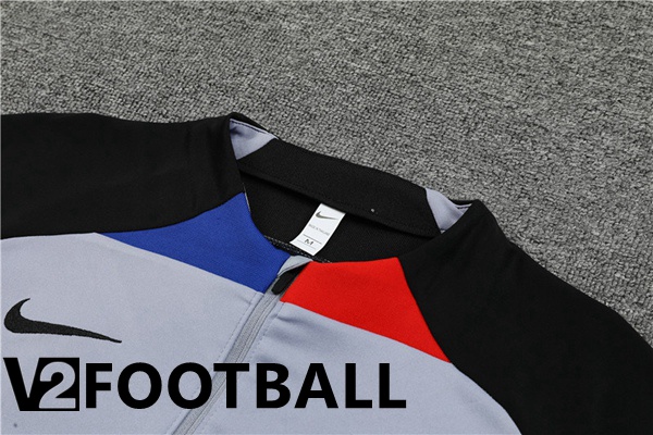 FC Barcelona Training Jacket Suit Grey 2022/2023