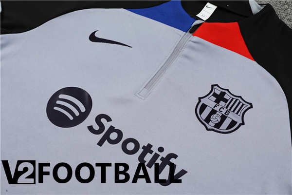 FC Barcelona Training Jacket Suit Grey 2022/2023