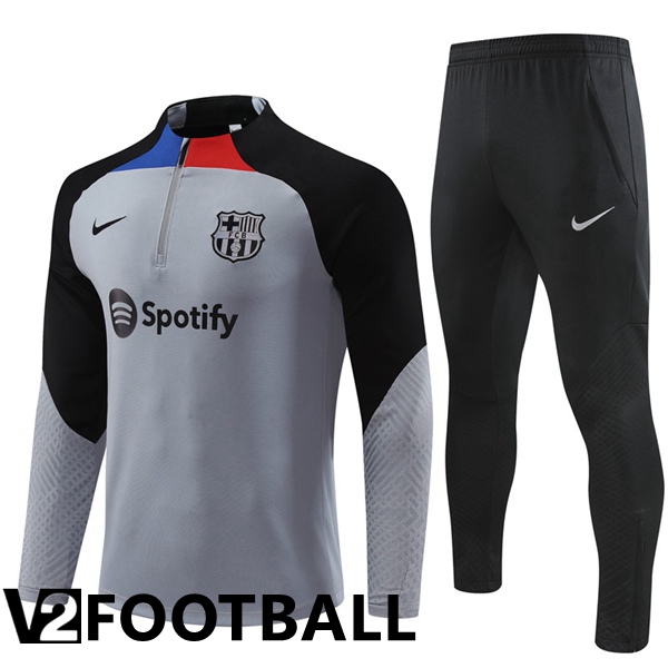 FC Barcelona Training Jacket Suit Grey 2022/2023