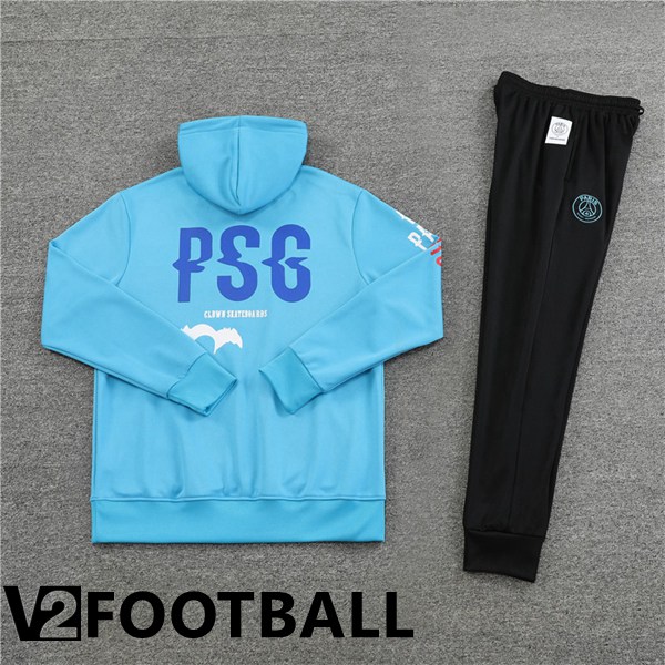 Paris Saint Germain Training Tracksuit Hoodie Blue 2022/2023