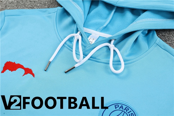 Paris Saint Germain Training Tracksuit Hoodie Blue 2022/2023