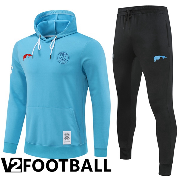 Paris Saint Germain Training Tracksuit Hoodie Blue 2022/2023