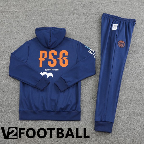 Paris Saint Germain Training Tracksuit Hoodie Royal Blue 2022/2023