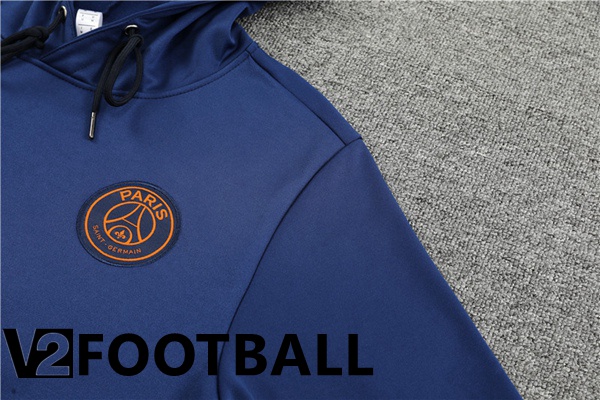 Paris Saint Germain Training Tracksuit Hoodie Royal Blue 2022/2023