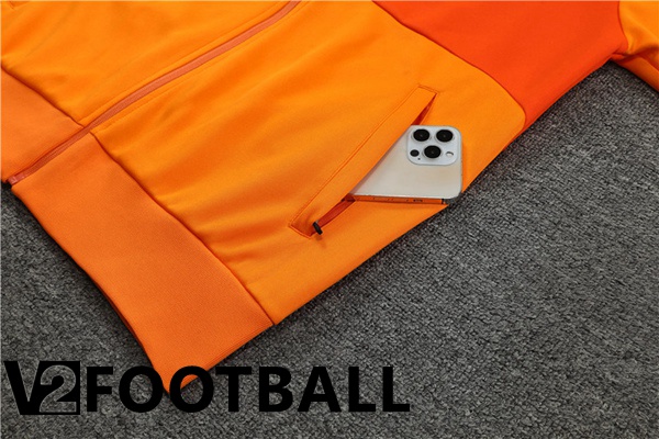 Netherlands Training Jacket Suit Orange 2022/2023