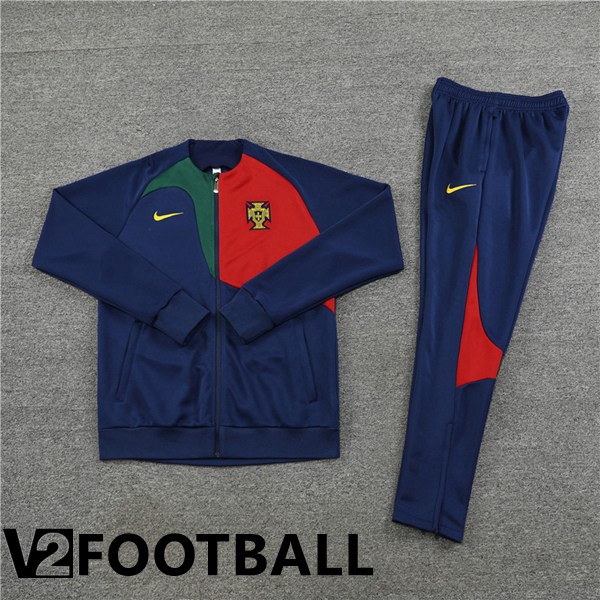 Portugal Training Jacket Suit Royal Blue 2022/2023