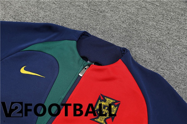 Portugal Training Jacket Suit Royal Blue 2022/2023